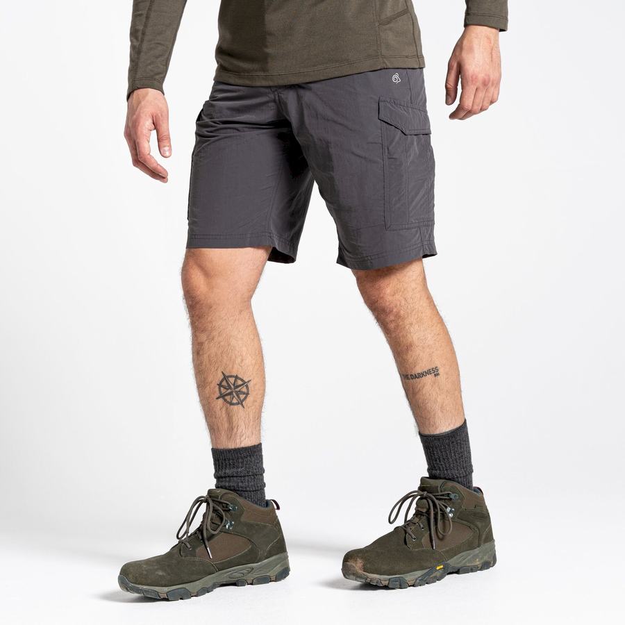 Shorts Craghoppers NosiLife Cargo II Noir Homme | ZIV-7637971