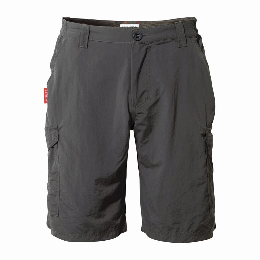 Shorts Craghoppers NosiLife Cargo II Noir Homme | ZIV-7637971