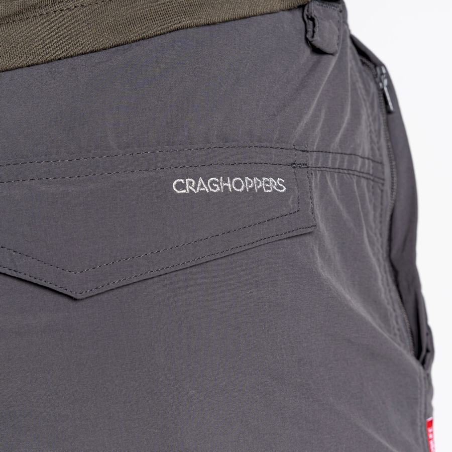 Shorts Craghoppers NosiLife Cargo II Noir Homme | ZIV-7637971