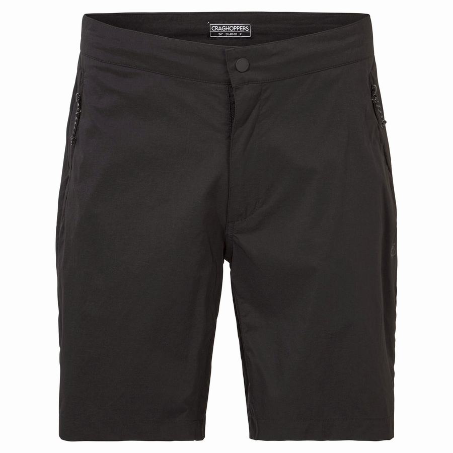 Shorts Craghoppers Dynamic Pro Noir Homme | XEH-7742591