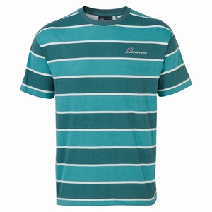 T Shirts Craghoppers Ventura Corta Sleeved Vert Stripes Femme | WXY-8180007