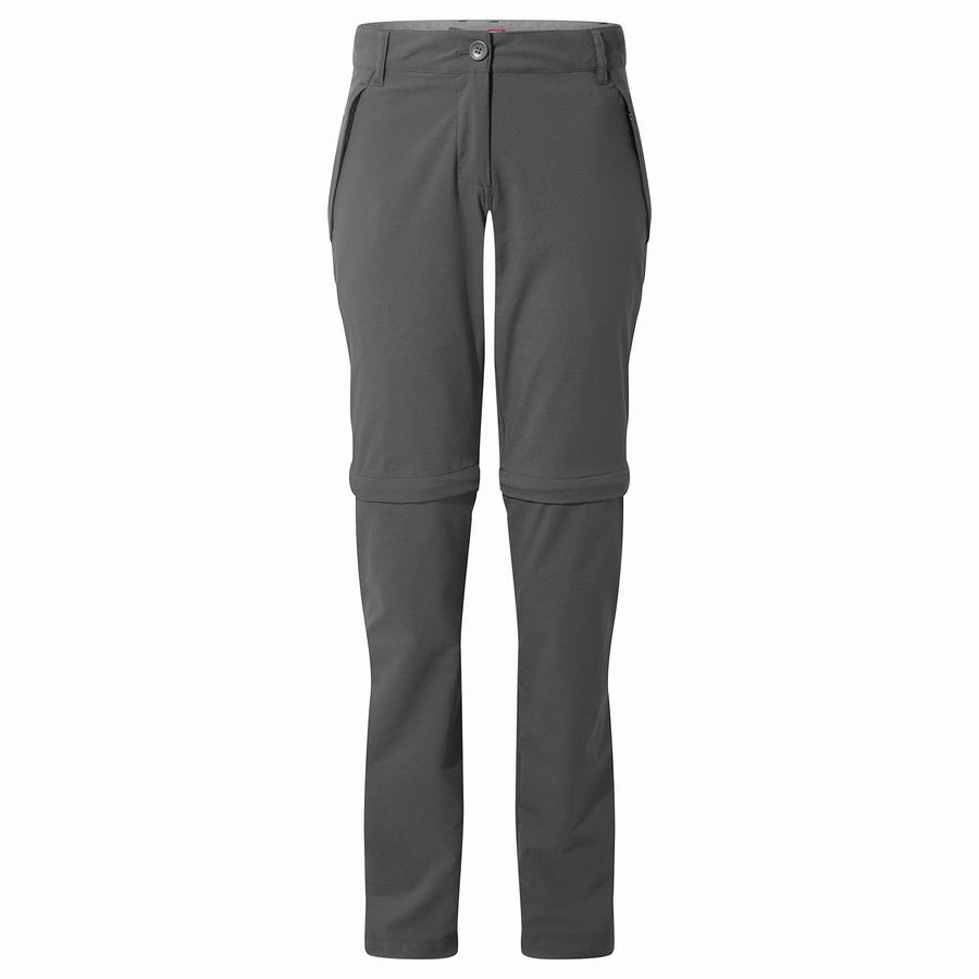 Pantalons Craghoppers NosiLife Pro II Grise Femme | NKX-1318607