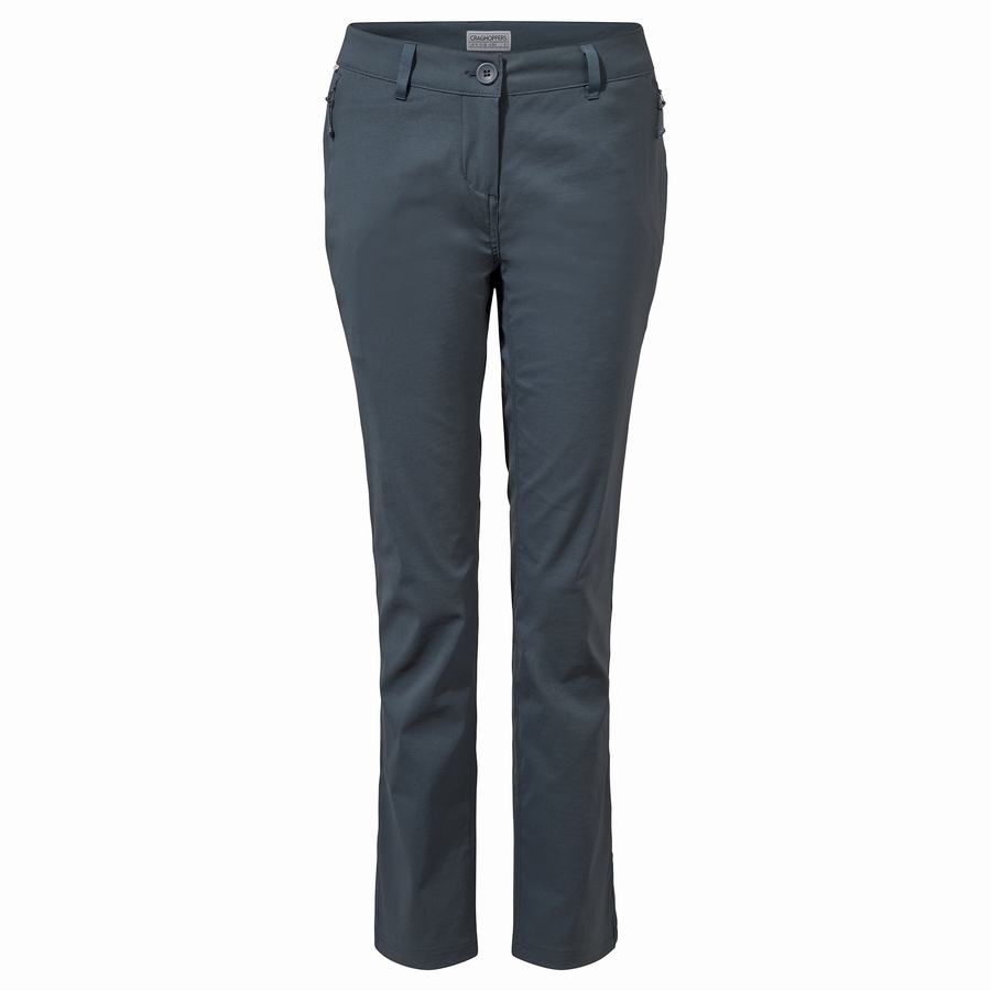 Pantalons Craghoppers Kiwi Pro II Bleu Femme | SPL-4556500