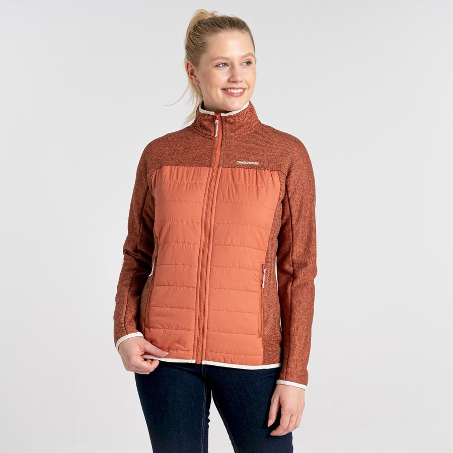 Vestes Craghoppers Regina Hybride Marron Femme | OOU-8717964