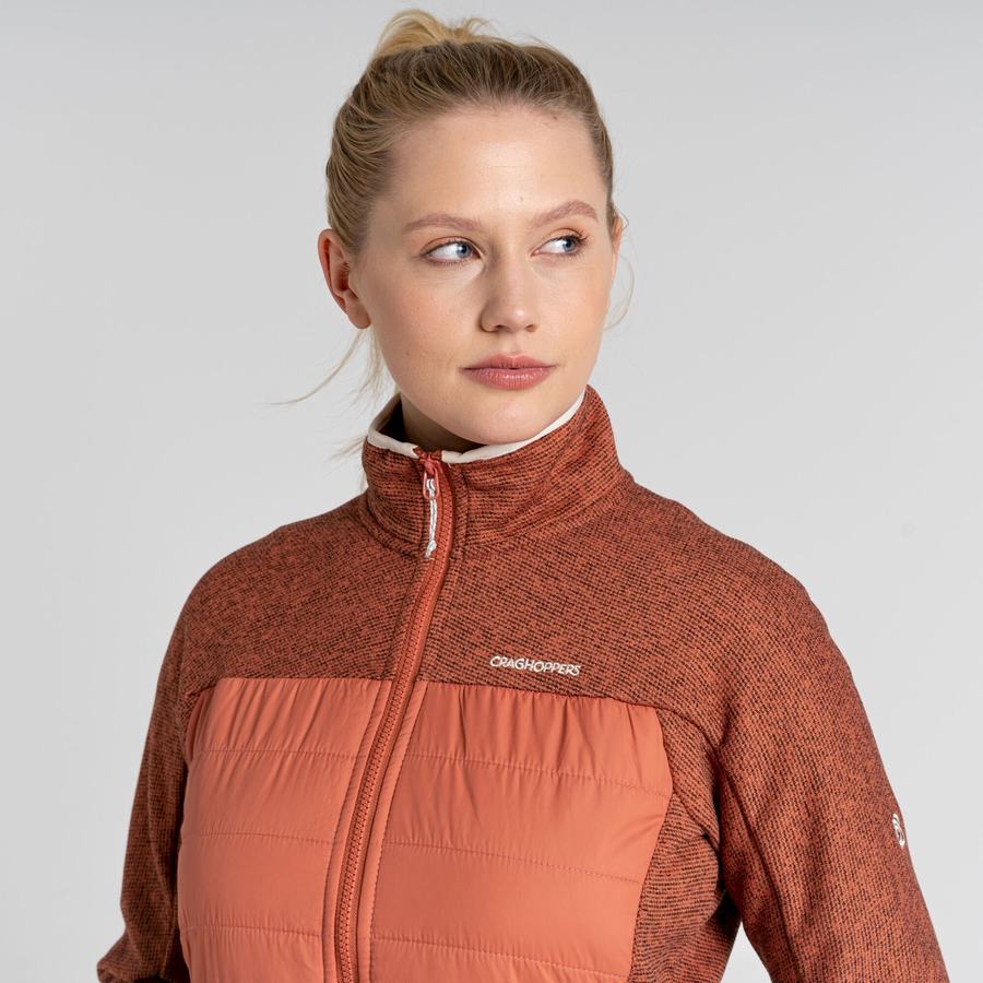 Vestes Craghoppers Regina Hybride Marron Femme | OOU-8717964