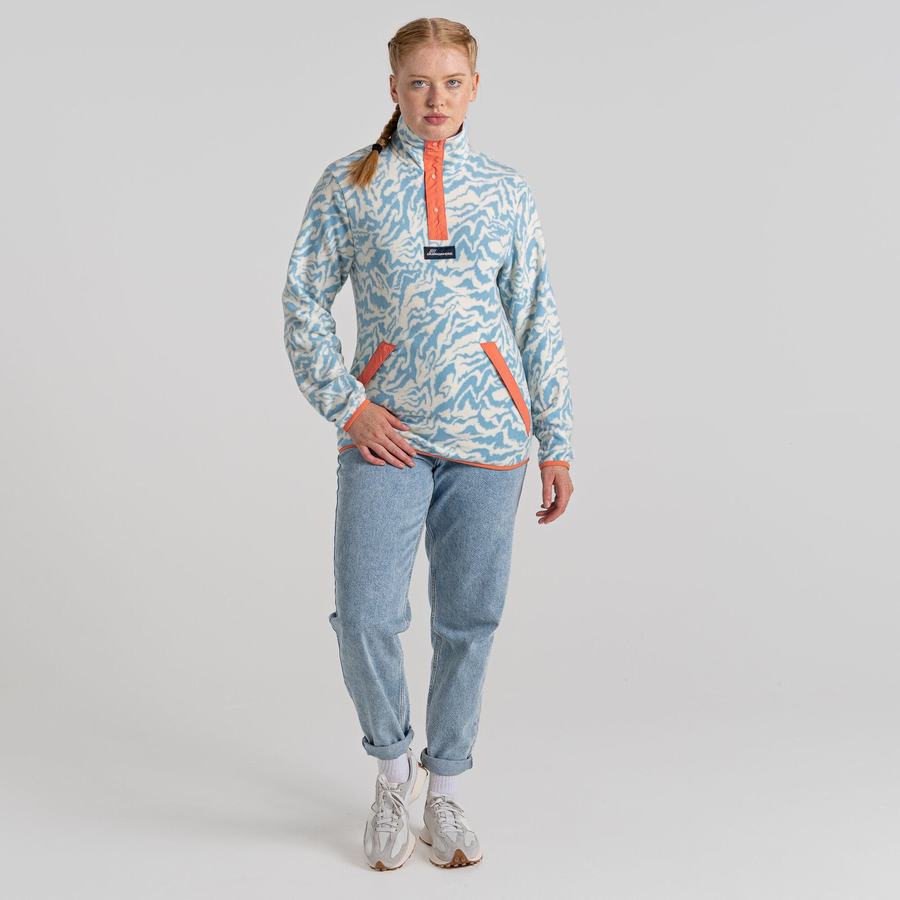 Sweats Craghoppers Teton Overhead Turquoise Clair Femme | OLL-3882761