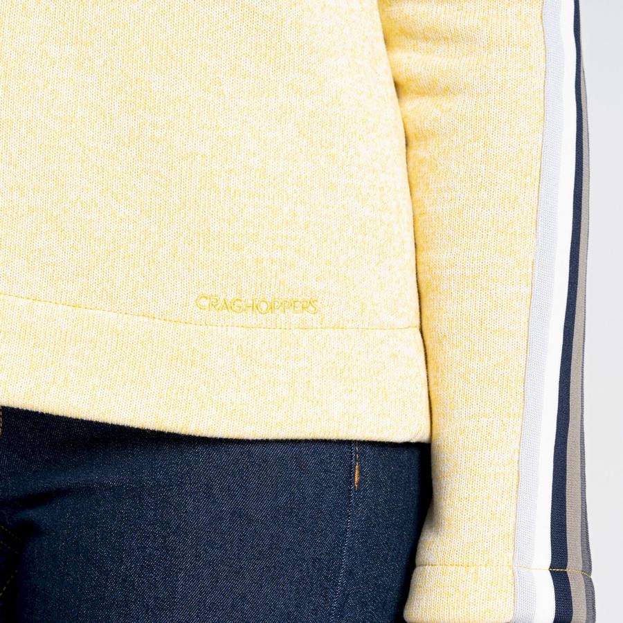 Sweats Craghoppers Pinalla Crew Neck Jaune Femme | OBY-9793803